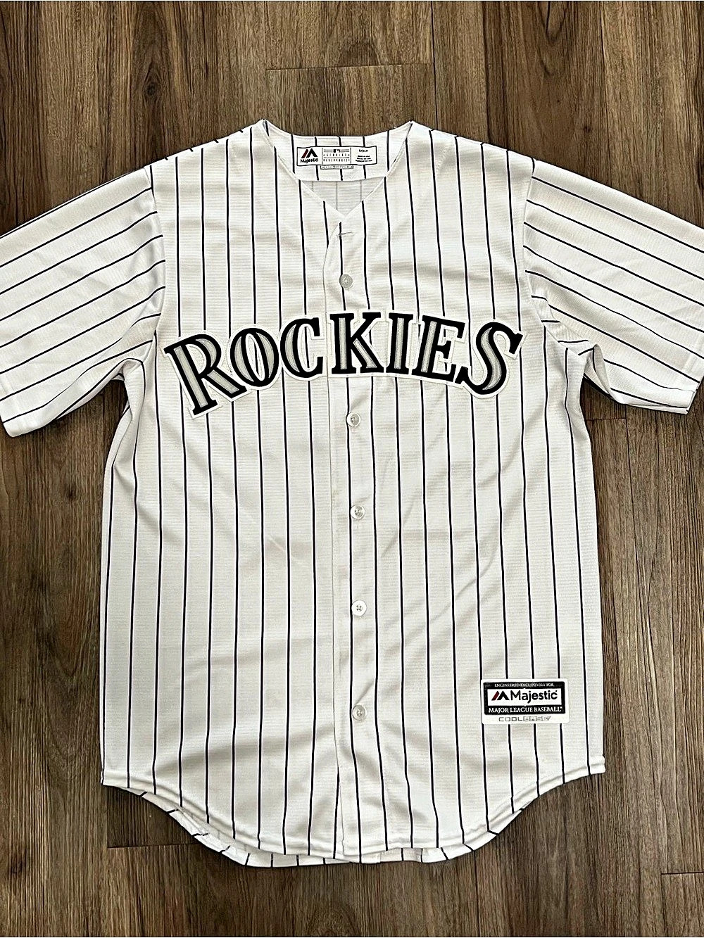 Majestic Colorado Rockies Nolan Arenado 28 Cool Base Home Jersey Arenado 28